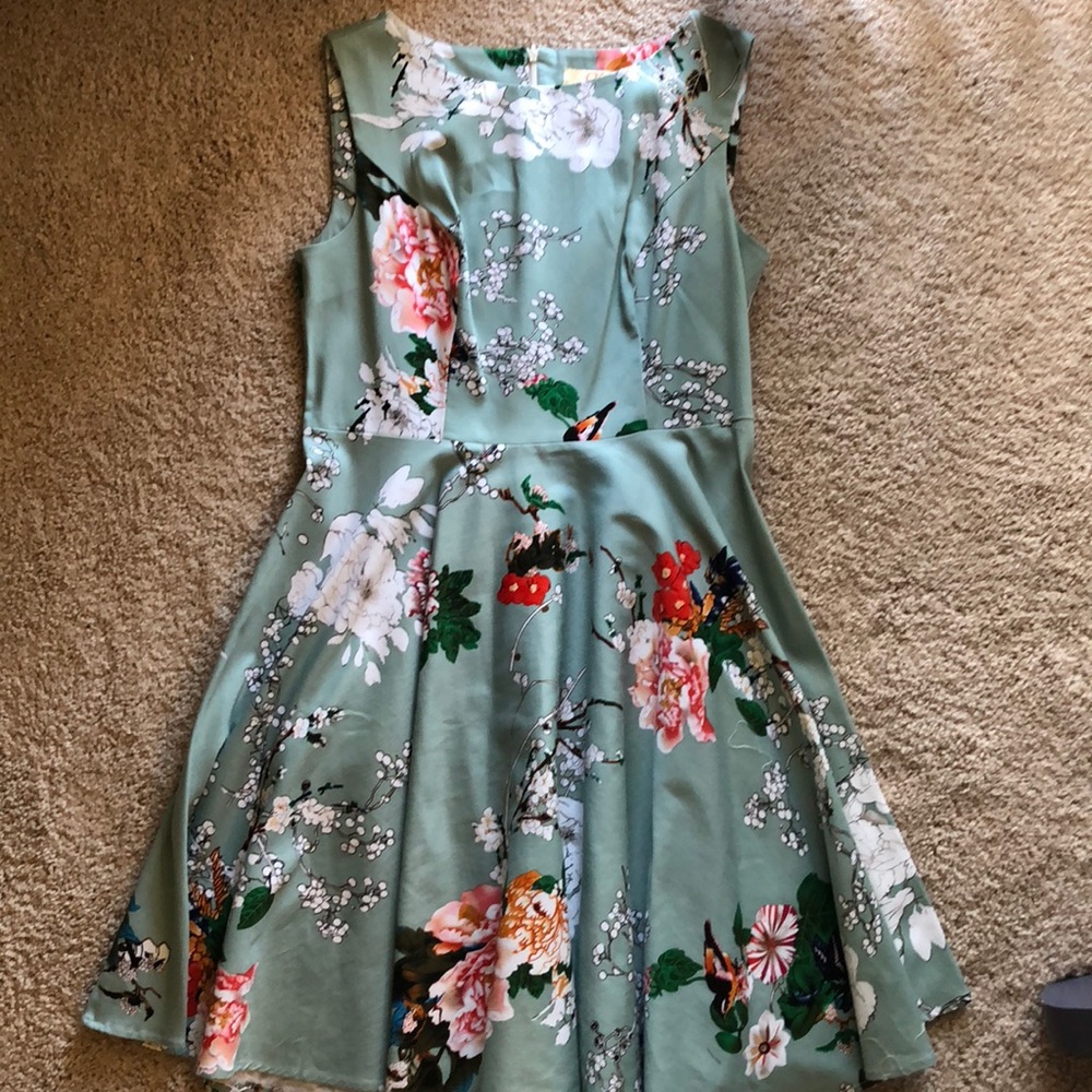 Floral a line dress